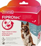 Beaphar Fiprotec Vlooien- en Tekenmiddel Hond 10-20 kg - 4 Pipetten